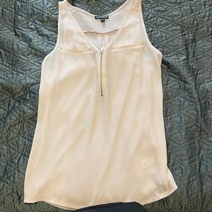 Blush pink express blouse